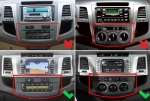 Магнитола для Toyota HiLux 7 2011-2015 - Teyes CC4L монитор 9" IPS на Android 14, Snapdragon 662, CarPlay, 4G SIM-слот