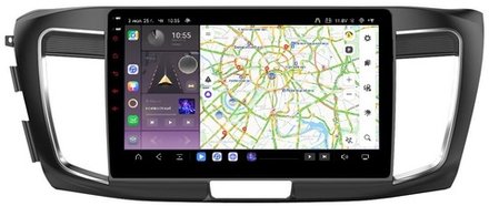 Магнитола для Honda Accord 9 2013-2015 (CR2) - Kuberg OL-1642 QLed, Android 13, TS20, CarPlay, SIM-слот