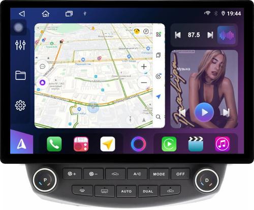 Магнитола для Honda Accord 7 2003-2008 - FarCar BX877 монитор 13" 2K QLED на Android 13, TS10, 6+128, CarPlay, 4G SIM-слот