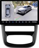 Магнитола для Renault Duster 1 2010-2015 - Teyes CC3-2K-360 монитор 13" 2K QLED на Android 10, Быстрая, CarPlay, 4G SIM-слот, 4 камеры в комплекте