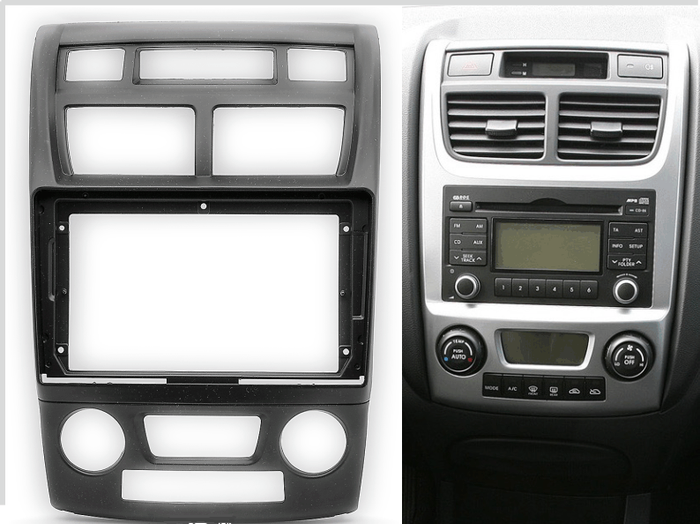 Магнитола для KIA Sportage 2008-2010 (рестайлинг) - Vaycar VA27-0023 на Android 13, 8-ядер, 2Гб-32Гб, 4G SIM-слот