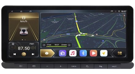 Магнитола для Audi Q7 2005-2009 (взамен 2G ШГУ) - Kuberg OL-3066 монитор 12.3", Android 11, 8/128Гб, CarPlay, 4G SIM-слот