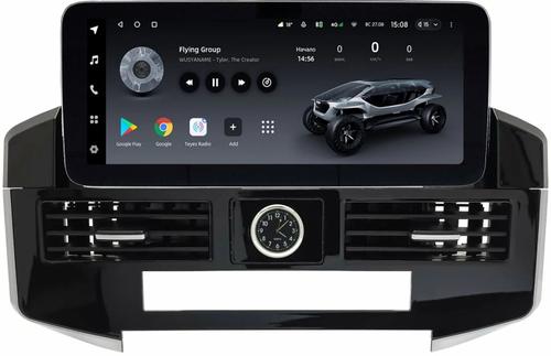 Магнитола для Toyota Land Cruiser 200 2007-2015 (экран климата снизу) - Teyes LUX ONE ROUND монитор 12.3" 2K QLED, Android 10, CarPlay, 4G SIM-слот