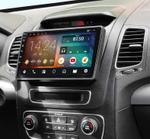 Магнитола для KIA Sorento 2 XM 2012-2020 c экраном климата снизу (рамка-накладка) - Parafar PF224LUX1FHD на Android 13, CarPlay, 4G SIM-слот