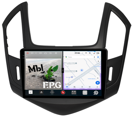 Магнитола для Chevrolet Cruze 2012-2015 (рамка черная) - Redpower 85048B PRO/PROmax ТОП звук, 2K QLED, Android 14, CarPlay, 4G SIM-слот
