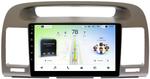 Магнитола для Toyota Camry 30 2001-2006 (рамка оливковая) - Teyes CC4L-DTS монитор 9" IPS на Android 14, Быстрая, Snapdragon 662, CarPlay, 4G SIM-слот