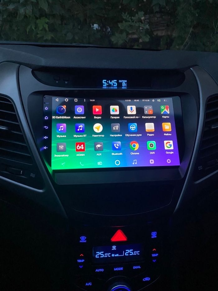 Магнитола для Hyundai Elantra 5 MD 2013-2015 (рестайлинг) - Parafar PF366XHD на Android 13, 8-ядер, 4Гб+64Гб, CarPlay, 4G SIM-слот