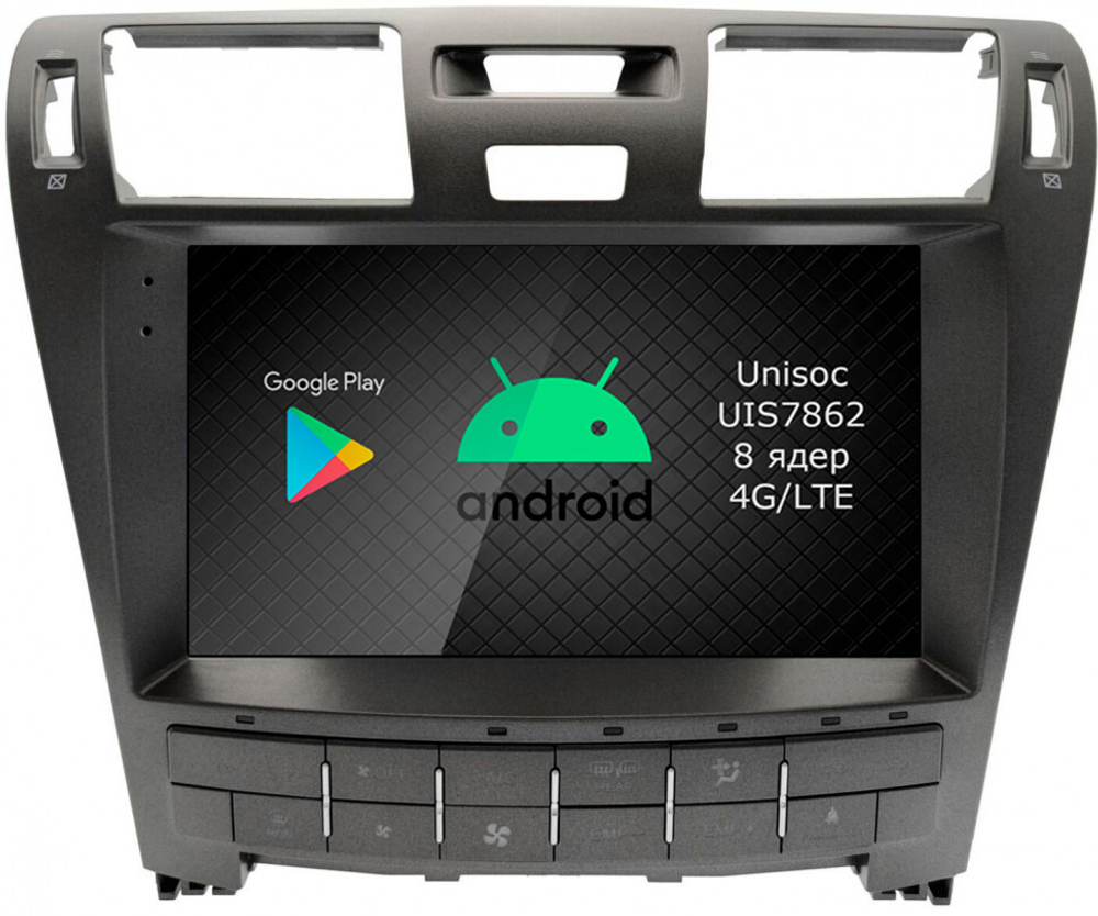 Магнитола для Lexus LS460 2006-2009 (до рестайлинга, рамка 10) - Airok RI-1402 Android 12, ТОП процессор, 8/128Гб, SIM-слот