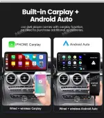 Магнитола для Mercedes-Benz CLS 2014-2017 NTG 5.0/5.1 - Kuberg MKD монитор 12.5", Android 11, Быстрая, CarPlay, SIM-слот
