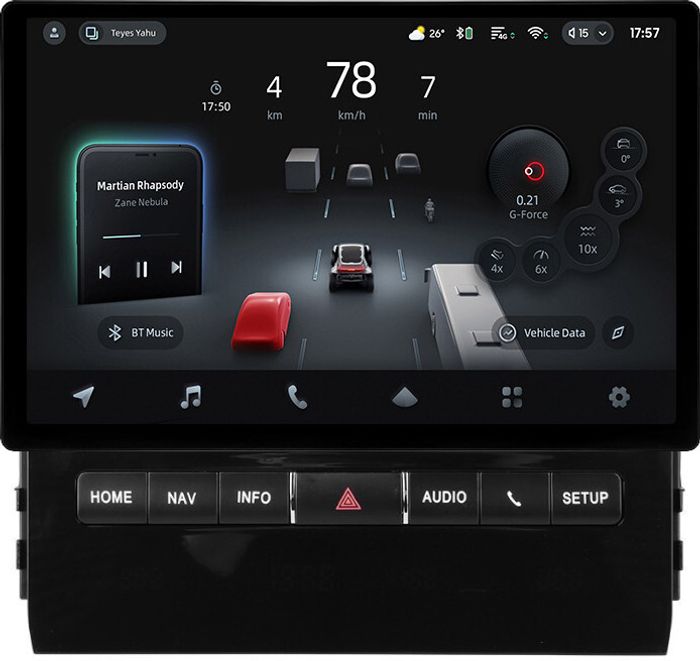 Магнитола для Toyota Land Cruiser 200 2015-2021 (с JBL и 360, рамка тип 1) - Teyes CC4-PRO монитор 13" 2K QLED на Android 13, Snapdragon 778G, ИИ, CarPlay, DSP, 4G SIM-слот
