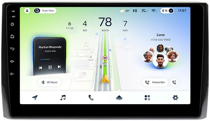 Магнитола для Skoda Kodiaq, Karoq - Teyes CC4L монитор 10" IPS на Android 14, Быстрая, Snapdragon 662, CarPlay, 4G SIM-слот