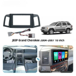 Магнитола для Jeep Grand Cherokee 2004-2007 - Kuberg QLed, Android 13, TS20, CarPlay, SIM-слот