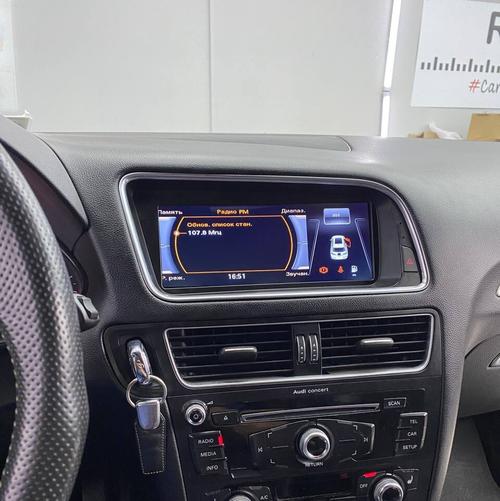 Магнитола для Audi Q5 2008-2016 8R (без джойстика MMI) - RDL-9606 монитор 8.8" на Android 13, 8Гб+128Гб, CarPlay, 4G SIM-слот