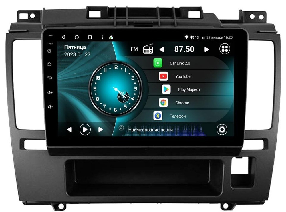 Магнитола для Nissan Tiida 2004-2013 (правый руль), Tiida Latio 2004-2012 - Vaycar VA51-1148 на Android 13, 8-ядер, 2Гб-32Гб, 4G SIM-слот