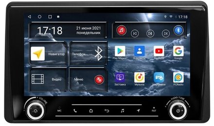 Магнитола для Renault Arkana 2019+, Duster 2020+ (большой экран) - Redpower K 358 Android 10, ТОП процессор, Hi-Fi звук, 6Гб+128Гб, CarPlay, SIM-слот