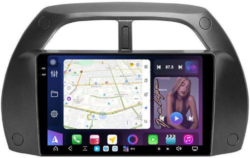 Магнитола для Toyota RAV4 2 2000-2003 - FarCar GX3064M монитор 9.5" 2K QLED на Android 14, TS20, 6+128Гб, CarPlay, 4G SIM-слот