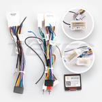 Комплект рамки с разъёмами 9"+can Mitsubishi Pajero 4 2006-2020
