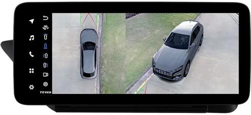 Магнитола для Lexus ES200, ES250, ES350 2015-2018 (джойстик - шайба) - Teyes LUX ONE 360 монитор 12.3" 2K QLED на Android 10, 6Гб+128Гб, CarPlay, 4G SIM-слот, 4 камеры в комплекте