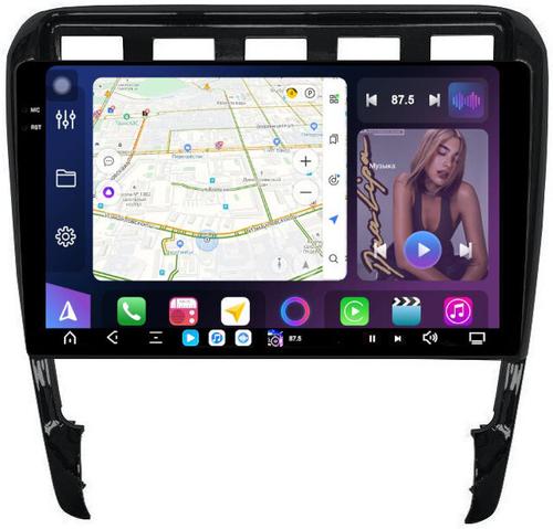 Магнитола для Porsche Cayenne 1 2002-2010 - FarCar XXL443M монитор 9.5" 2K QLED на Android 14, TS20, 8+256Гб, CarPlay, 4G SIM-слот