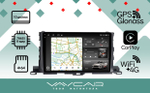 Магнитола для Toyota Highlander 2013-2020 - Vaycar VA77-0467-2K на Android 13, 8-ядер, 2K QLED, ТОП процессор, CarPlay,4G SIM-слот