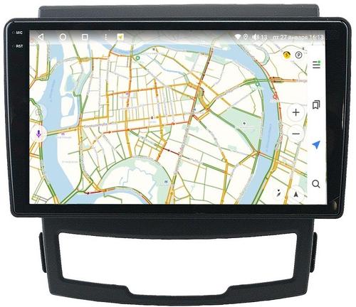 Магнитола для SsangYong Actyon II 2011-2013 - Vaycar VA69-3355-2K на Android 13, 8-ядер, 2K QLED, ТОП процессор, CarPlay, 4G SIM-слот