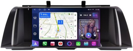 Магнитола для BMW 5-серия F10 2010-2013 CIC - FarCar GX9-9640CIC монитор 9.5" 2K QLED на Android 14, TS20, 6+128Гб, CarPlay, 4G SIM-слот