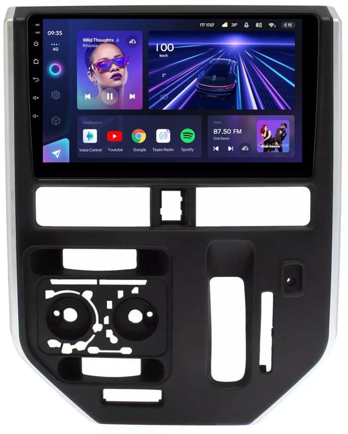 Магнитола для Toyota Tank, Roomy, Daihatsu Thor, Subaru Justy (2016-2020, кондиционер) - Teyes CC3L на Android 10, 8-ядер, CarPlay, 4G SIM-слот