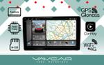 Магнитола для Hyundai H1/Starex 2007-2015 - Vaycar VA23-0233-2K на Android 13, Быстрая, 2K QLED, CarPlay,4G SIM-слот