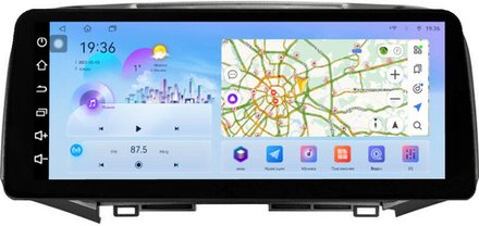 Магнитола для Toyota Venza GV10 2008-2016 (без JBL) - FarCar монитор 12.3" 2K QLED на Android 14, TS10, CarPlay, 4G SIM-слот