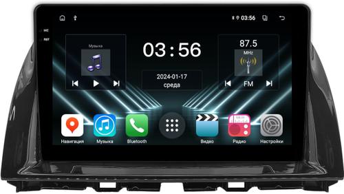 Магнитола для Mazda CX-5 2011-2017 - FarCar DX2007M монитор 10.36" IPS на Android 13, 4+64Гб, CarPlay