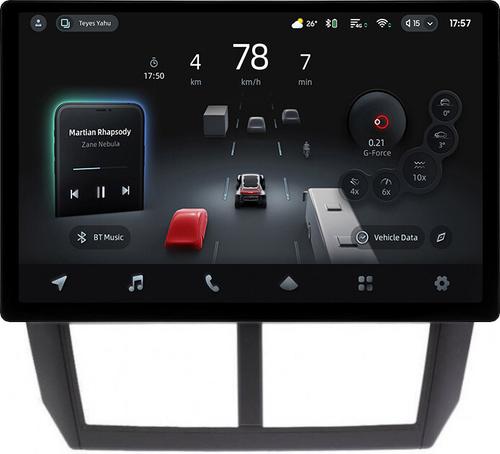 Магнитола для Subaru Forester 3 SH 2008-2013, Impreza 3 GH,GE - Teyes CC4-PRO монитор 13" 2K QLED на Android 13, Snapdragon 778G, ИИ, CarPlay, DSP, 4G SIM-слот