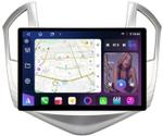Магнитола для Chevrolet Cruze 1 2012-2015 (рамка серебро) - FarCar BX877 монитор 13" 2K QLED на Android 13, Быстрая, CarPlay, 4G SIM-слот