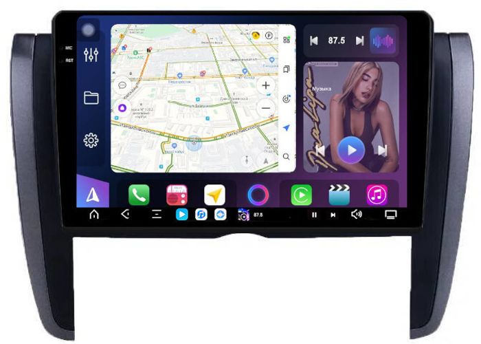Магнитола для Toyota Allion, Premio T260 2007-2021 - FarCar XXL3065M монитор 9.5" 2K QLED на Android 14, TS20, 8+256Гб, CarPlay, 4G SIM-слот