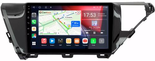 Магнитола для Toyota Camry 70 2017-2020 (без JBL) - Canbox 1053/1050 Android 10, 8-ядер, SIM-слот
