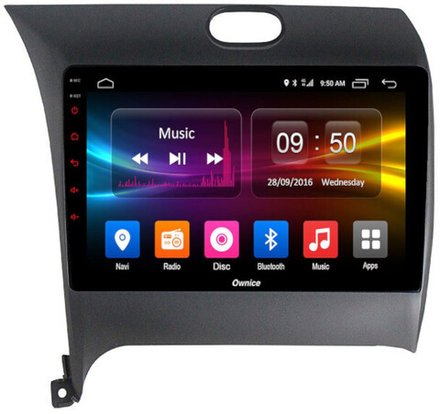 Магнитола для KIA Cerato III 2013-2018 - Kuberg OL-9732 QLed, Android 12, TS10, CarPlay, 4G SIM-слот