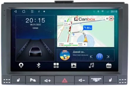 Магнитола для Volkswagen Touareg 2002-2010 - CanBox 9208 Android 10, 8-ядер, SIM-слот