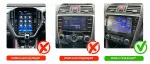 Магнитола для Subaru Levorg 1 VM 2017-2020 (Harman и/или штатный 360) - FarCar BX877 монитор 13" 2K QLED на Android 13, TS10, 6+128, CarPlay, 4G SIM-слот
