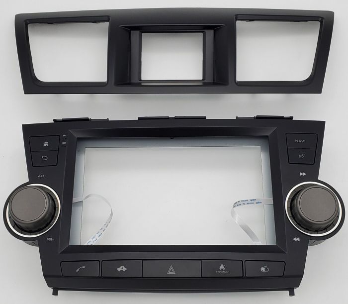 Магнитола для Toyota Highlander 2 2007-2013 XU40 - Kuberg OL-9431-2 IPS, Android 10, 8 ядер (TS18), 4G SIM-слот (кнопки + крутилки)