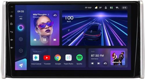Магнитола для Toyota RAV4 5 2019-2022 (Китай) - Teyes CC3L на Android 10, 8-ядер, CarPlay, 4G SIM-слот