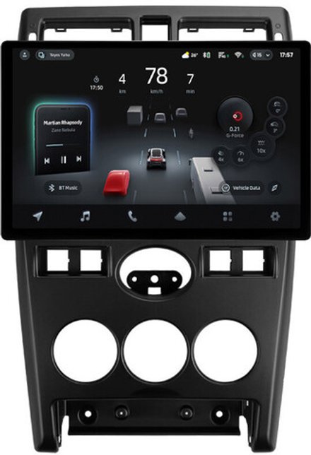 Магнитола для Lada Priora 2007-2013 (рамка черная) - Teyes CC4-PRO монитор 13" 2K QLED на Android 13, Snapdragon 778G, ИИ, CarPlay, DSP, 4G SIM-слот