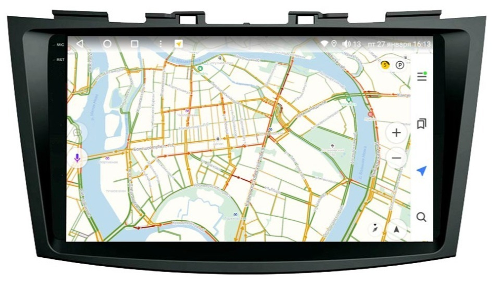 Магнитола для Suzuki Swift 2011-2015 - Vaycar VA75-0179-2K на Android 13, 8-ядер, 2K QLED, ТОП процессор, CarPlay, 4G SIM-слот