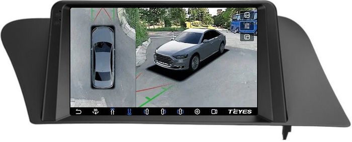 Магнитола для Lexus RX270, RX350 AL10 2012-2015 (ШГУ цветной, штатное меню не поддерживается, рамка тип 2) - Teyes CC3-2K-360 монитор 9.5" 2K QLED на Android 10, 6Гб+128Гб, CarPlay, 4G SIM-слот, 4 камеры в комплекте