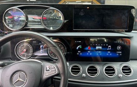 Магнитола для Mercedes-Benz E-класс (W213) 2016-2018 NTG 5.5 - Kuberg MRW-M1201 монитор 12.3", Android 12, 8Гб+128Гб, 4G SIM-слот, CarPlay