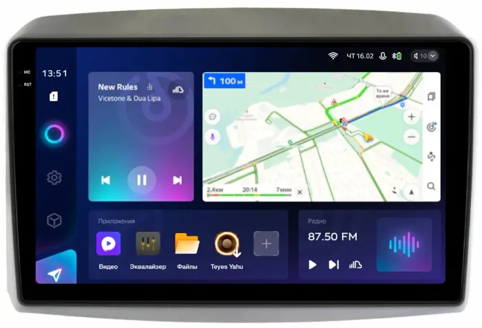 Магнитола для KIA Sorento Prime UM 2015-2020 (рамка-накладка) - Teyes CC3-2K на Android 10, 2K QLED, ТОП процессор, CarPlay, 4G SIM-слот
