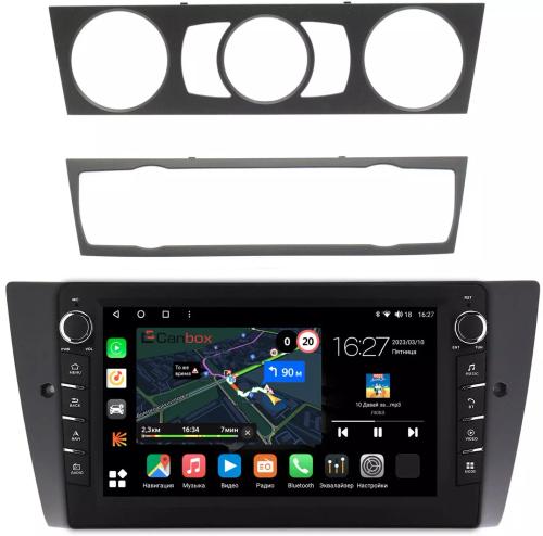 Магнитола для BMW 3-серии (E90) 2005-2012 (без штатного экрана) - Canbox 9111 Android 10, ТОП процессор, CarPlay, 4G SIM-слот
