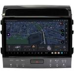 Магнитола для Toyota Land Cruiser 200 2007-2015 (рамка 10, климат на ШГУ) - Kuberg DUDU7 OL-1620-2-ABC QLed+2K, Android 13, Быстрейшая, UIS7870 (DUDU7), CarPlay, SIM-слот