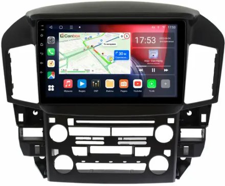 Магнитола для Lexus RX300 U10, Toyota Harrier 1 1997-2003 (взамен монохрома) - CanBox 9218 Android 10, 8-ядер, SIM-слот
