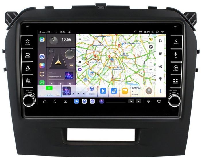 Магнитола для Suzuki Vitara 2015+ - Kuberg OL-9621 (кнопки и крутилки) Android 13, TS20, 6+128Гб, CarPlay, 4G SIM-слот