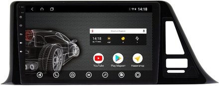 Магнитола для Toyota C-HR 2016-2022 (левый руль, взамен 230х130мм) - AK496R9-MTK Android 10, 8-ядер, 2Гб-32Гб