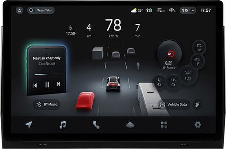 Магнитола для Skoda Kodiaq, Karoq (рамка 9) - Teyes CC4-PRO монитор 13" 2K QLED на Android 13, Snapdragon 778G, ИИ, CarPlay, DSP, 4G SIM-слот